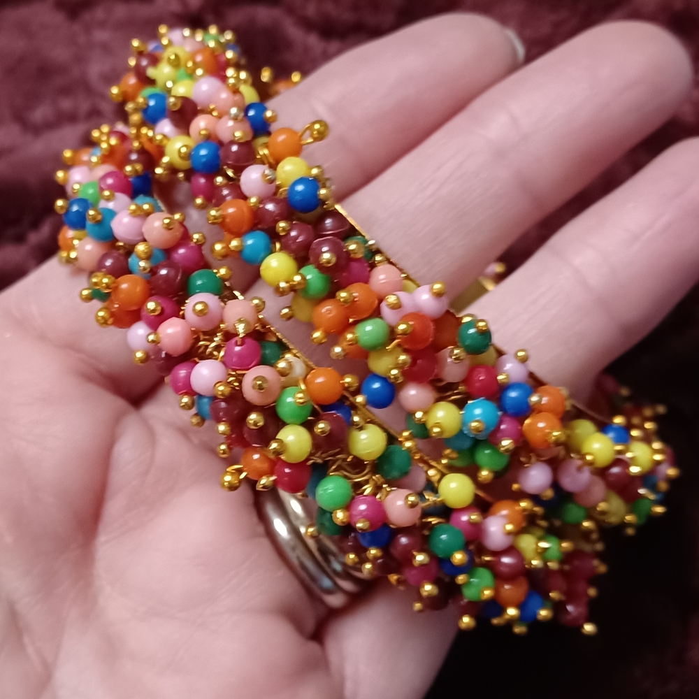 Confetti bracelets